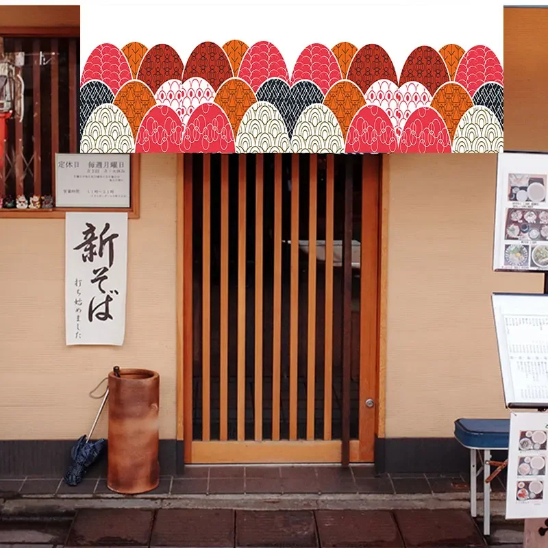 VIKAMA Japanese Noren Curtain  - مراجعة Noren Curtain Doorway وسعره