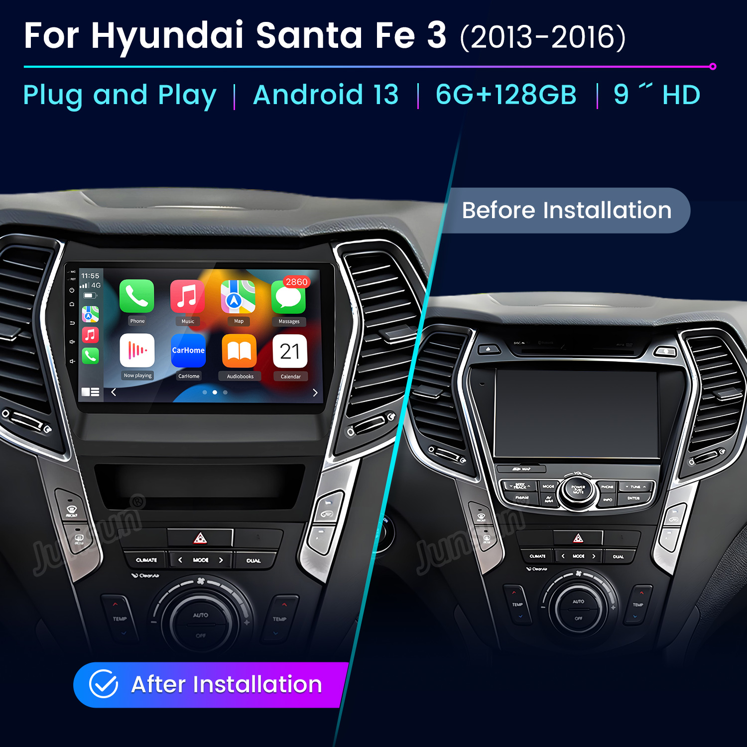 Junsun AI Voice Car Stereo Rad - مراجعة Japanese Lifestyle Hindi وسعره