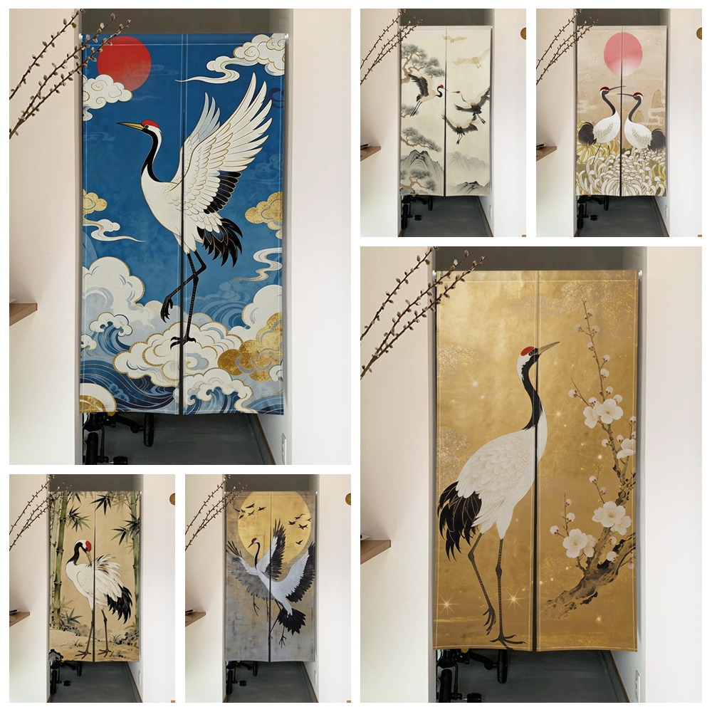 Japanese Style Noren Door Curt - مراجعة Noren Curtain Doorway وسعره