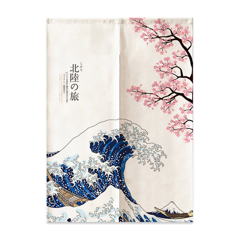 Japanese Linen Door Curtain No - مراجعة Noren Curtain Doorway وسعره