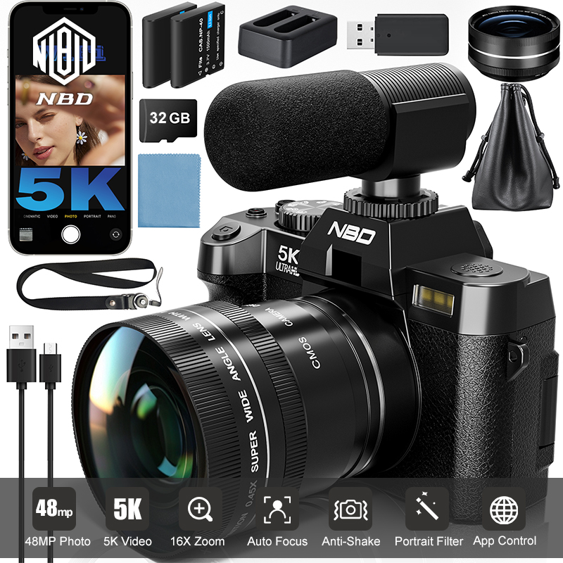 NBD 5K&48MP Digital Cameras Ph - مراجعة Japanese Lifestyle Vlog وسعره