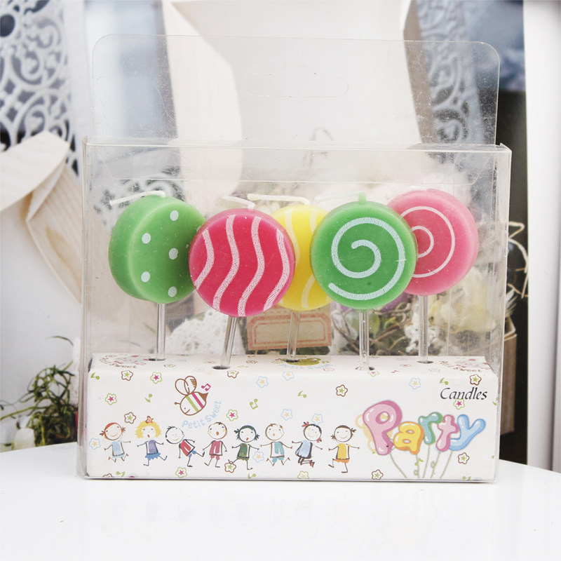 5 candles, creative cake decor - مراجعة Japanese Candle Wax وسعره