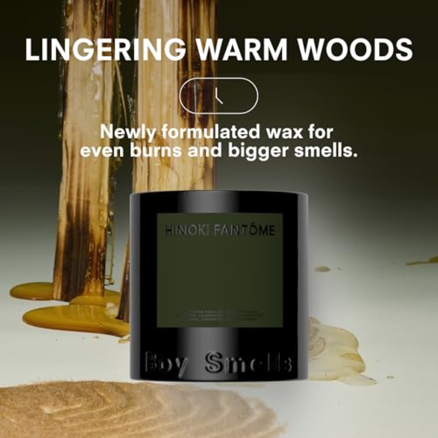 Hinoki Fantôme Scented Candles - مراجعة Japanese Candle Wax وسعره