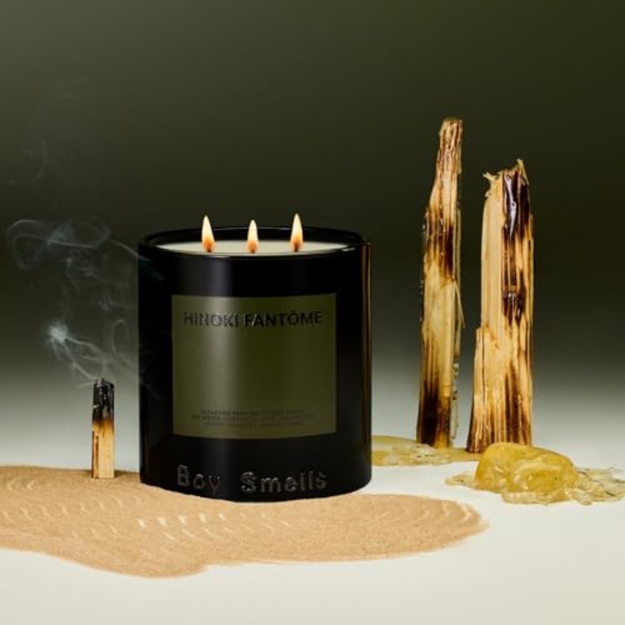 Hinoki Fantôme Scented Candles - مراجعة Japanese Candle Wax وسعره