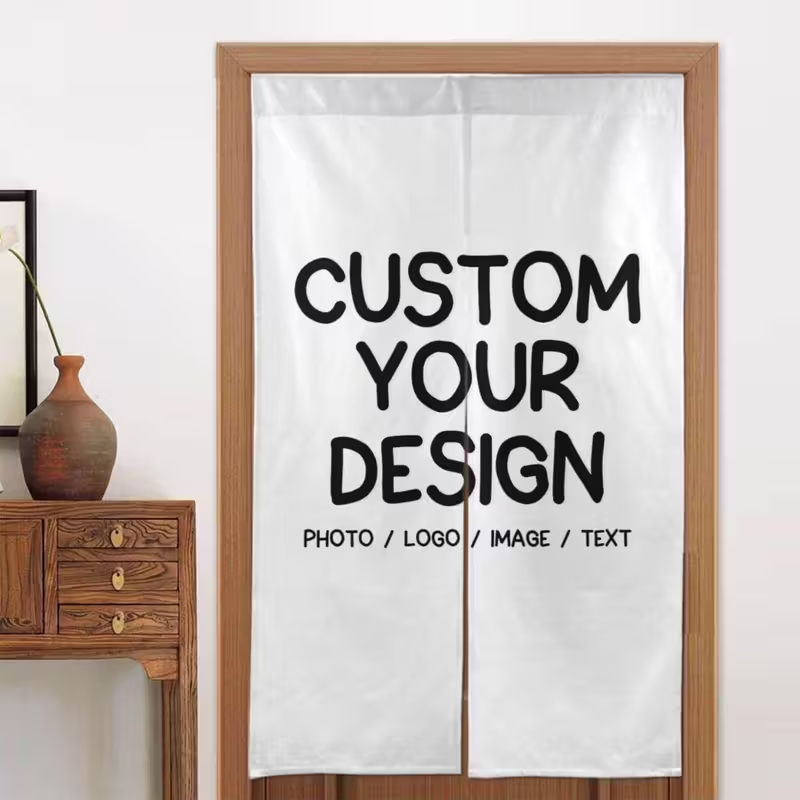 Custom Noren Door Curtain Pers - مراجعة Noren Curtain Doorway وسعره