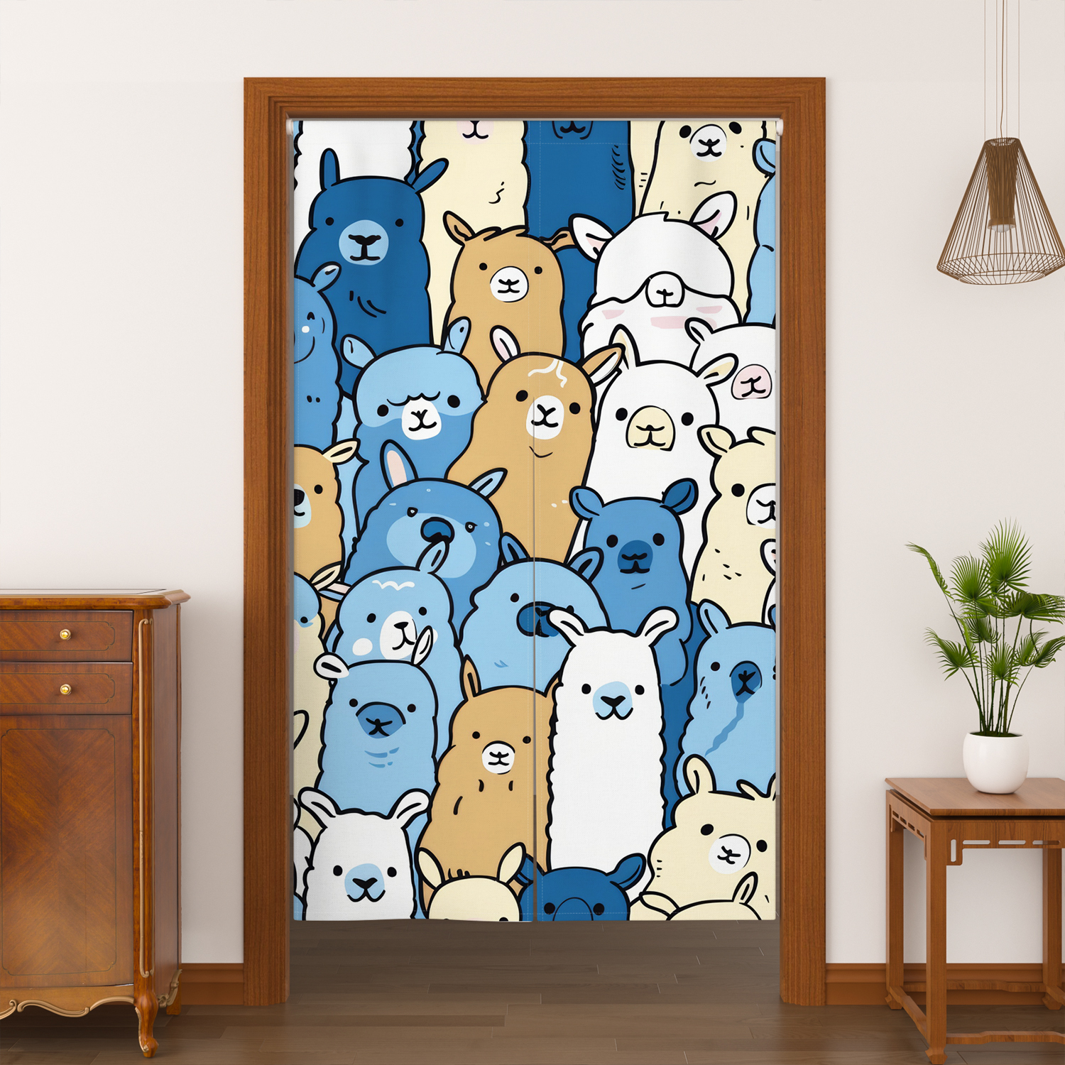 Lovely Cat Japanese Noren Door - مراجعة Noren Curtain Doorway وسعره