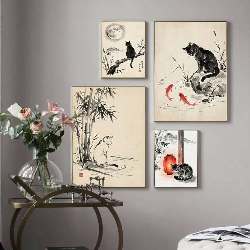 Japanese Cat Sleeping by Lante - مراجعة Japanese Minimalism Lifestyle وسعره