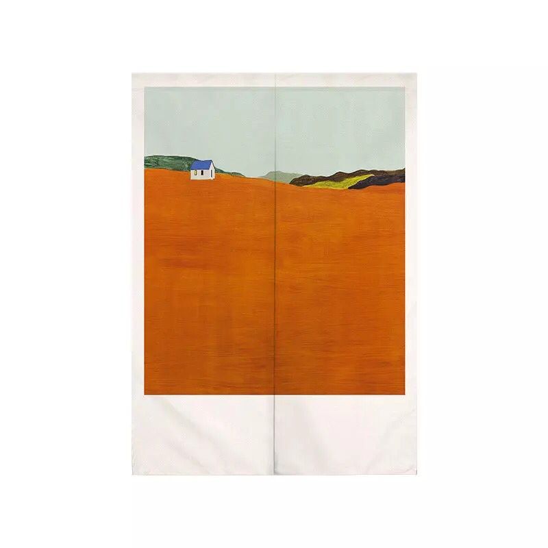 Creative Oil Nature Landscape  - مراجعة Noren Curtain Doorway وسعره