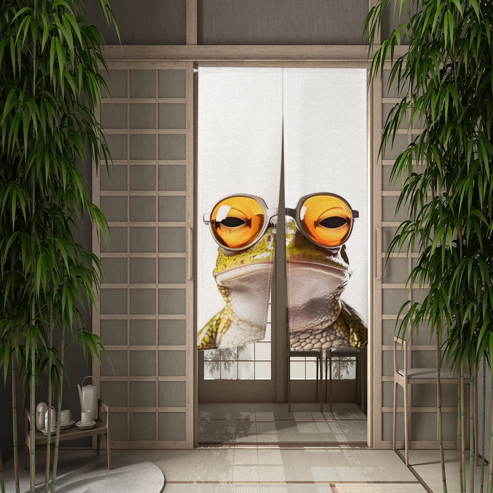 Japanese Door Curtain Frog Car - مراجعة Noren Curtain Doorway وسعره