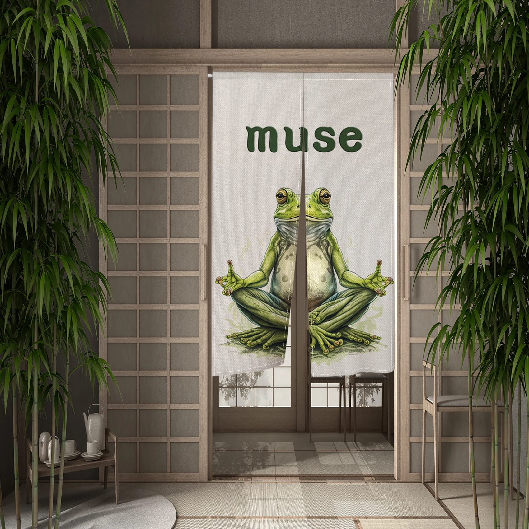 Japanese Door Curtain Frog Car - مراجعة Noren Curtain Doorway وسعره