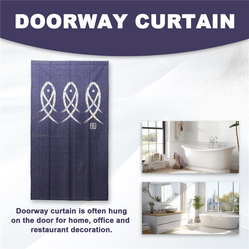 ABGR-Japanese Noren Doorway Cu - مراجعة Noren Curtain Doorway وسعره