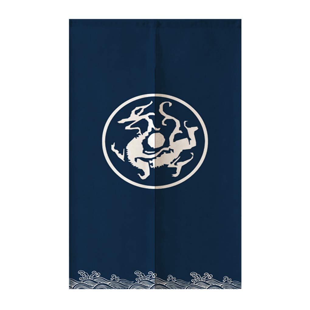 Ancient Character Fish Japanes - مراجعة Noren Curtain Doorway وسعره